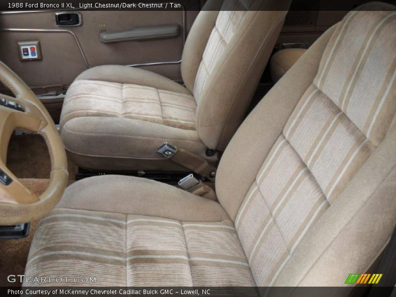 Light Chestnut/Dark Chestnut / Tan 1988 Ford Bronco II XL