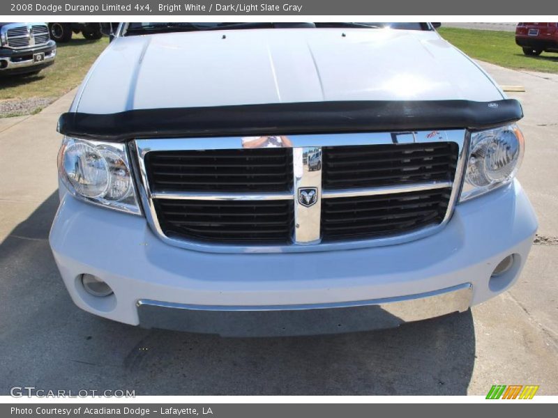 Bright White / Dark/Light Slate Gray 2008 Dodge Durango Limited 4x4