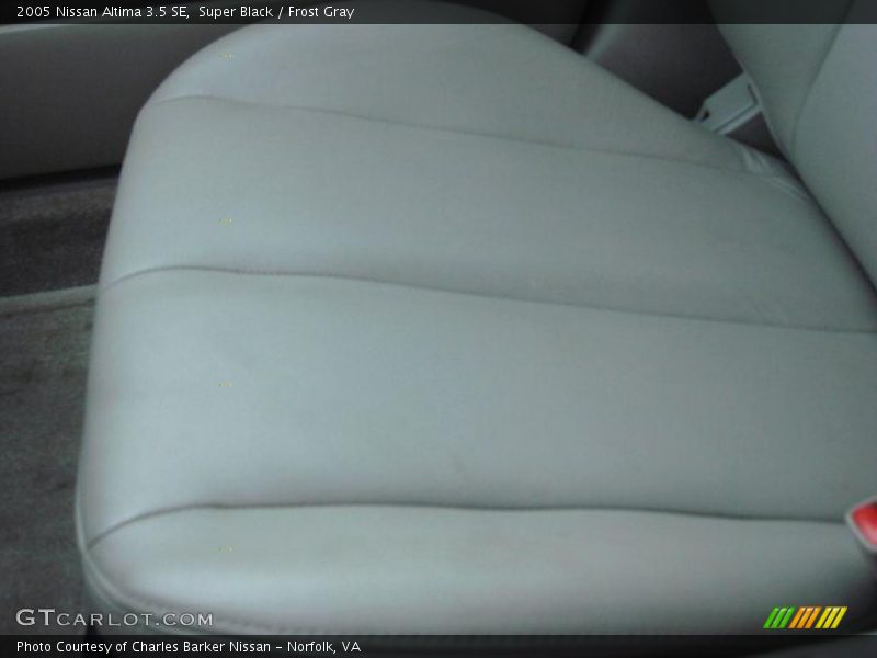 Super Black / Frost Gray 2005 Nissan Altima 3.5 SE