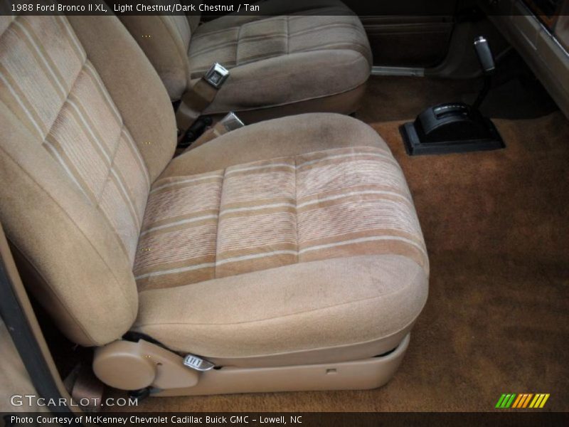 1988 Bronco II XL Tan Interior