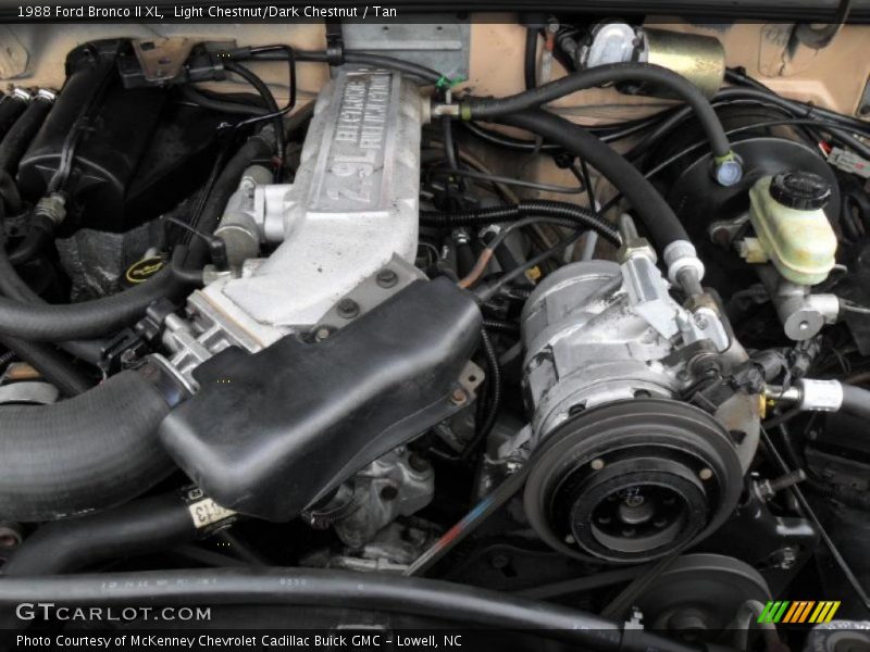  1988 Bronco II XL Engine - 2.9 Liter OHV 12-Valve V6