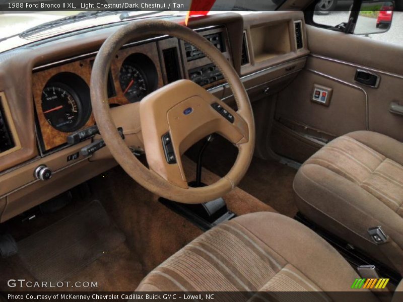  1988 Bronco II XL Tan Interior