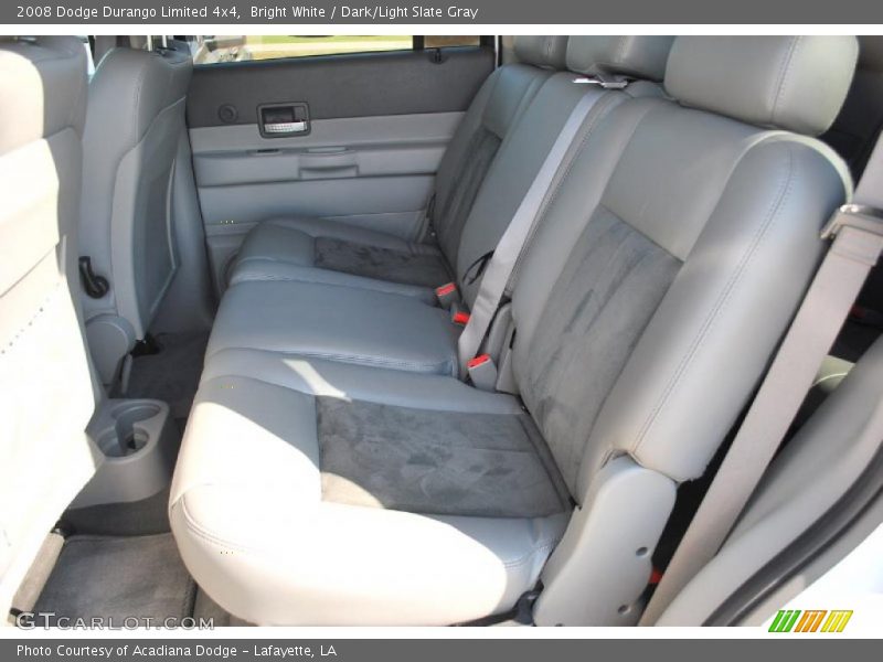 Bright White / Dark/Light Slate Gray 2008 Dodge Durango Limited 4x4