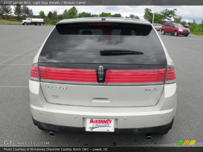 Light Sage Metallic / Medium Camel 2007 Lincoln MKX