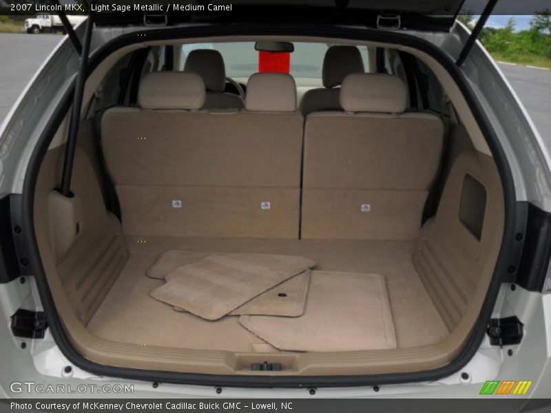 Light Sage Metallic / Medium Camel 2007 Lincoln MKX