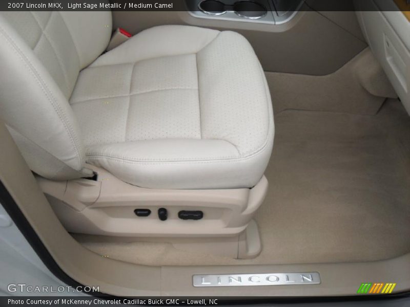 Light Sage Metallic / Medium Camel 2007 Lincoln MKX
