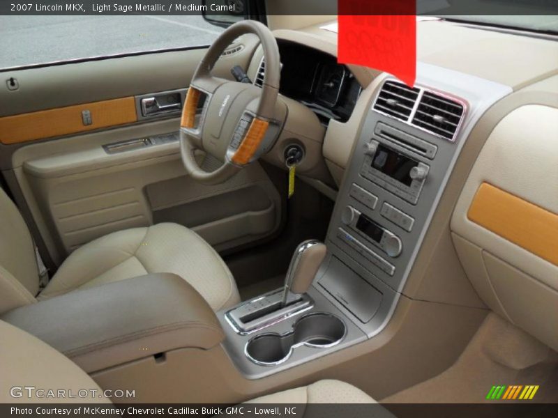 Light Sage Metallic / Medium Camel 2007 Lincoln MKX