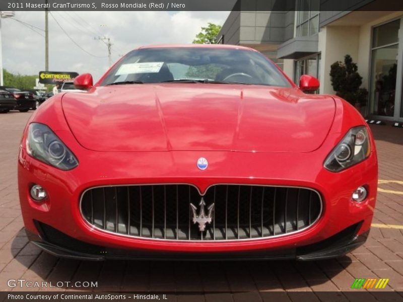 Rosso Mondiale (Red) / Nero 2011 Maserati GranTurismo S