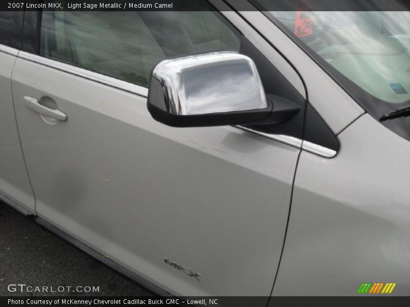 Light Sage Metallic / Medium Camel 2007 Lincoln MKX