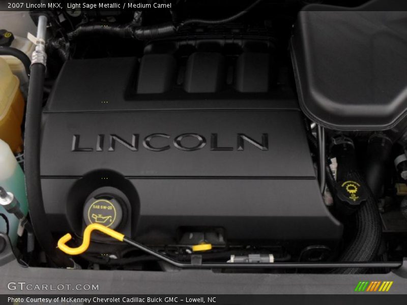 Light Sage Metallic / Medium Camel 2007 Lincoln MKX
