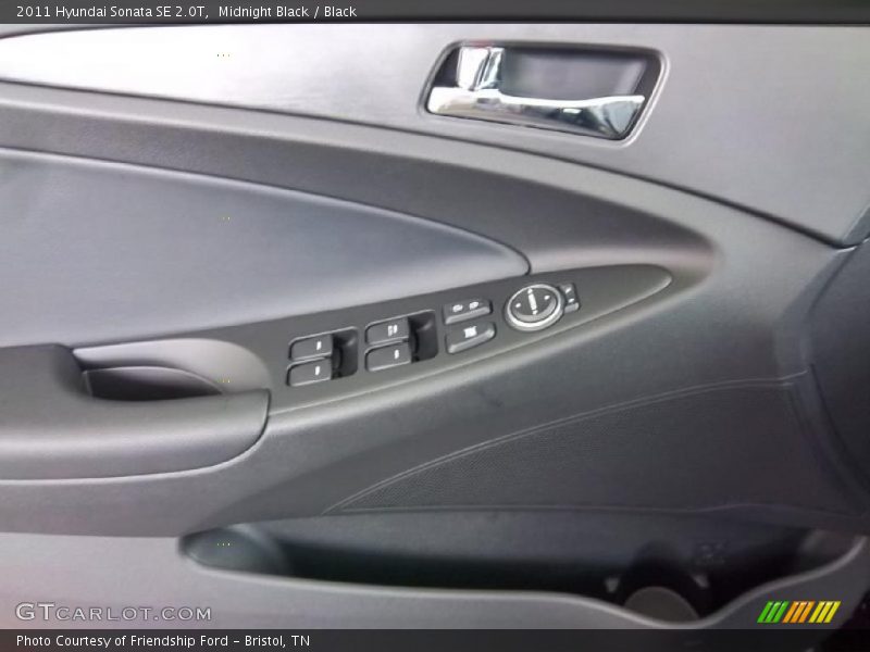 Midnight Black / Black 2011 Hyundai Sonata SE 2.0T
