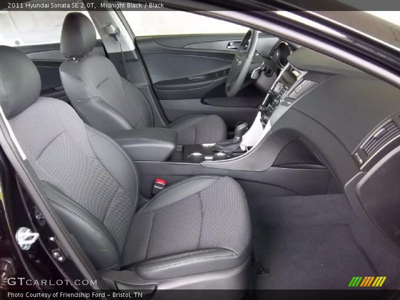 Midnight Black / Black 2011 Hyundai Sonata SE 2.0T
