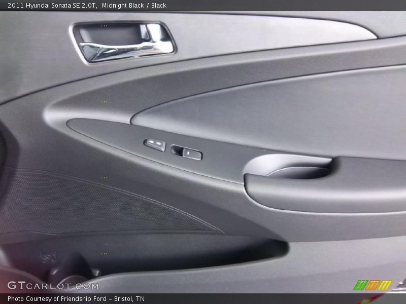 Midnight Black / Black 2011 Hyundai Sonata SE 2.0T
