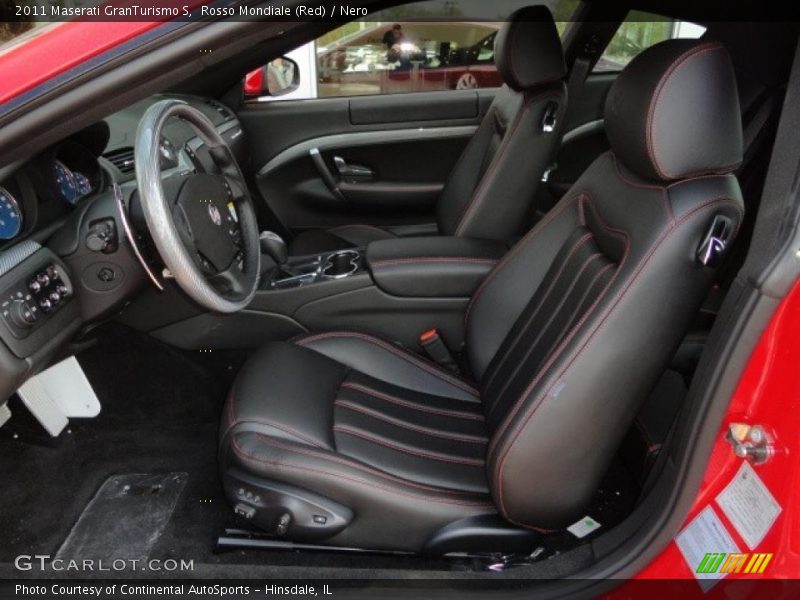  2011 GranTurismo S Nero Interior