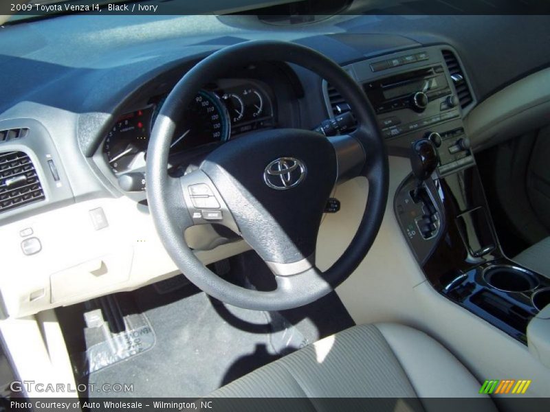 Black / Ivory 2009 Toyota Venza I4
