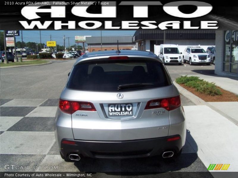 Palladium Silver Metallic / Taupe 2010 Acura RDX SH-AWD