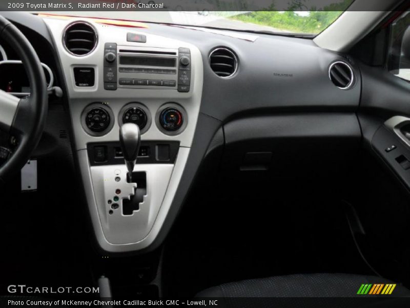 Radiant Red / Dark Charcoal 2009 Toyota Matrix S