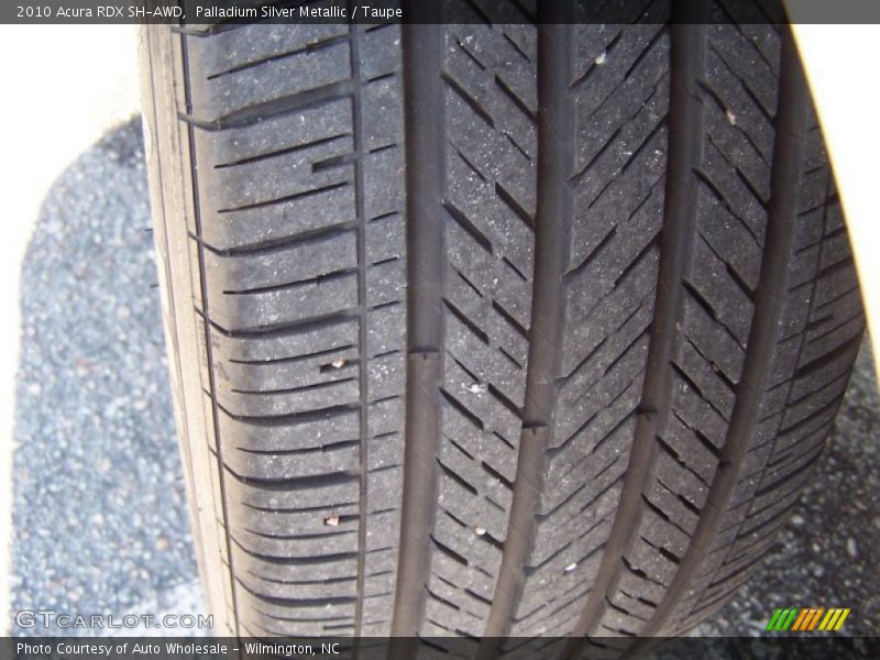 Palladium Silver Metallic / Taupe 2010 Acura RDX SH-AWD