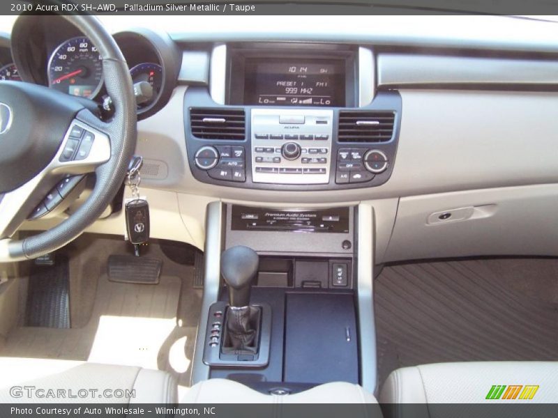 Palladium Silver Metallic / Taupe 2010 Acura RDX SH-AWD
