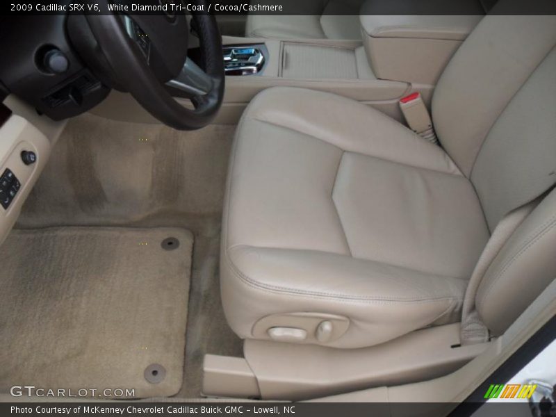 White Diamond Tri-Coat / Cocoa/Cashmere 2009 Cadillac SRX V6