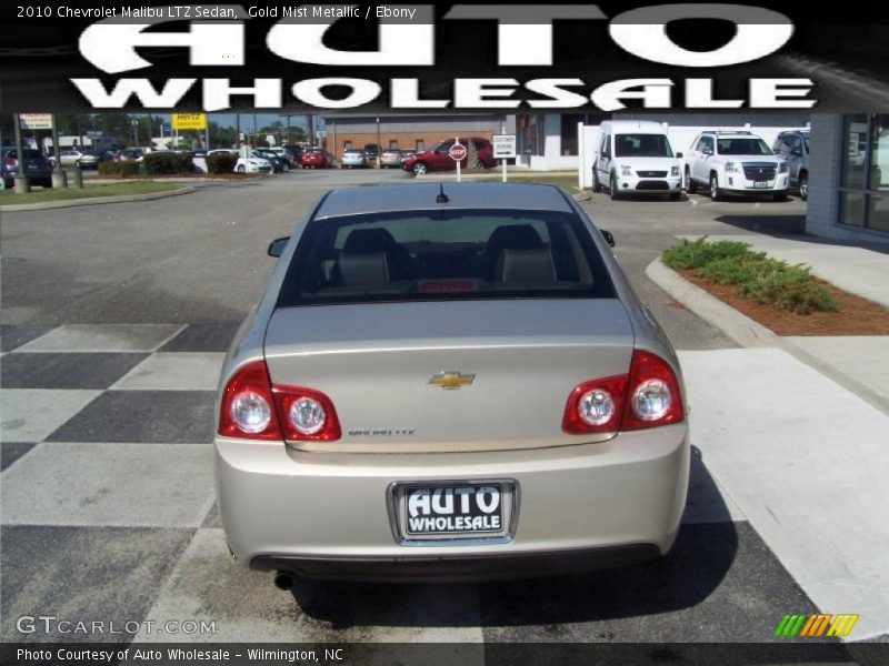 Gold Mist Metallic / Ebony 2010 Chevrolet Malibu LTZ Sedan
