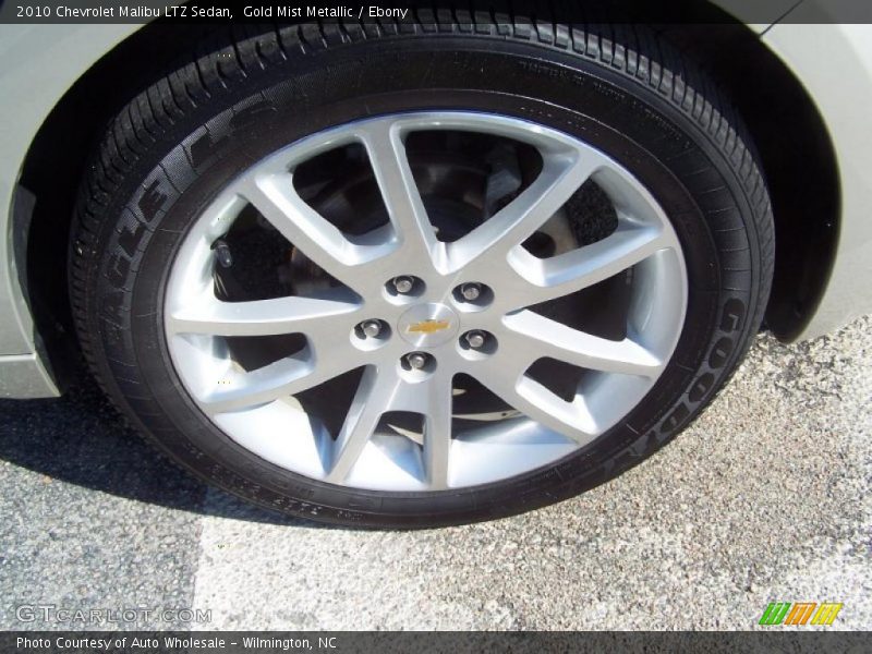 Gold Mist Metallic / Ebony 2010 Chevrolet Malibu LTZ Sedan