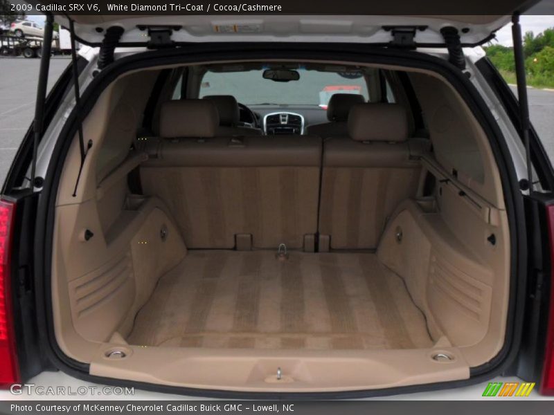 White Diamond Tri-Coat / Cocoa/Cashmere 2009 Cadillac SRX V6