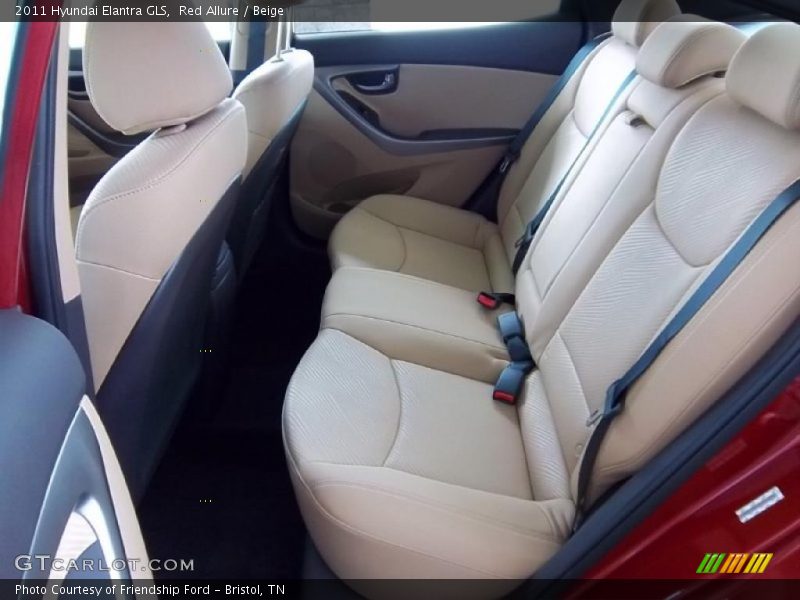  2011 Elantra GLS Beige Interior