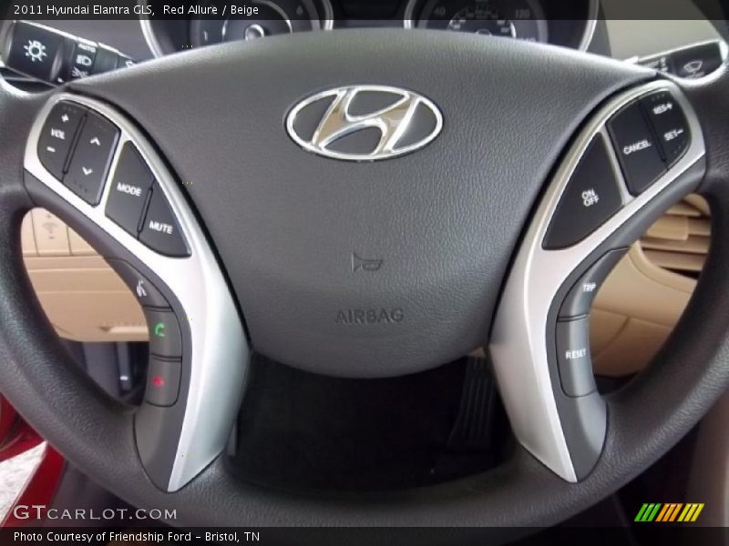  2011 Elantra GLS Steering Wheel