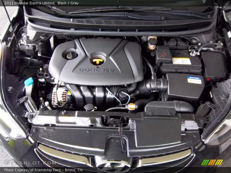  2011 Elantra Limited Engine - 1.8 Liter DOHC 16-Valve D-CVVT 4 Cylinder