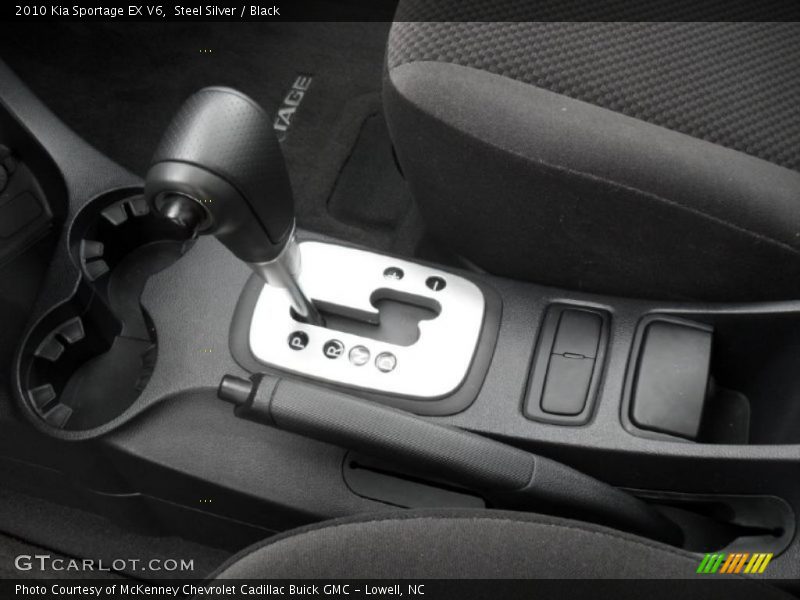 Steel Silver / Black 2010 Kia Sportage EX V6