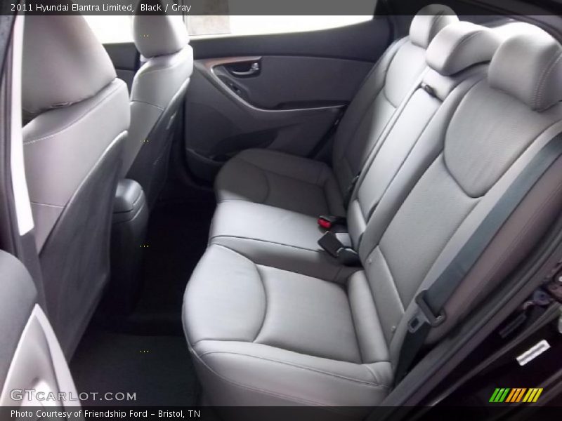 Black / Gray 2011 Hyundai Elantra Limited