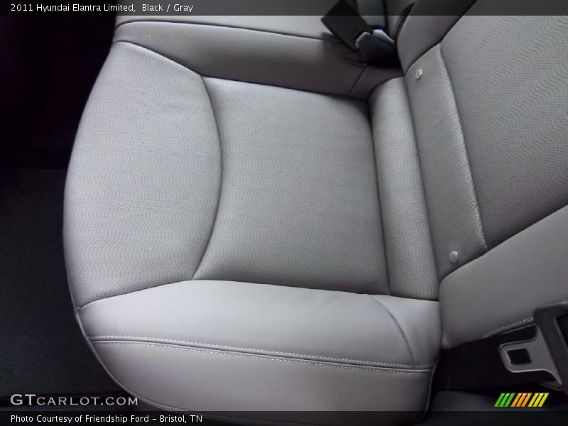 Black / Gray 2011 Hyundai Elantra Limited