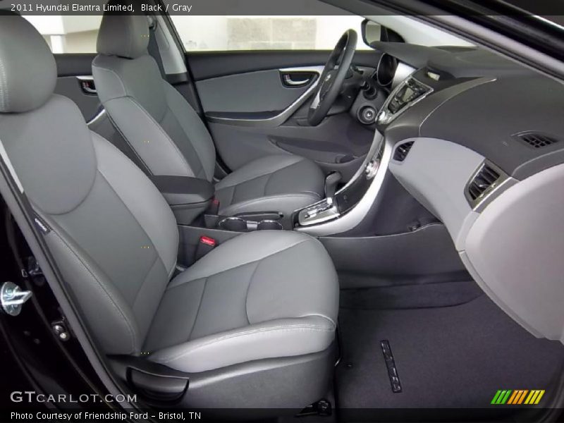  2011 Elantra Limited Gray Interior