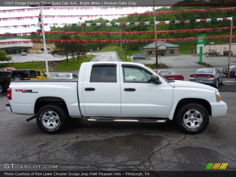 2007 Dakota TRX4 Quad Cab 4x4 Bright White