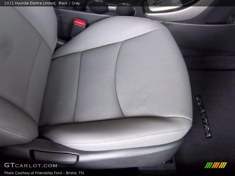 Black / Gray 2011 Hyundai Elantra Limited