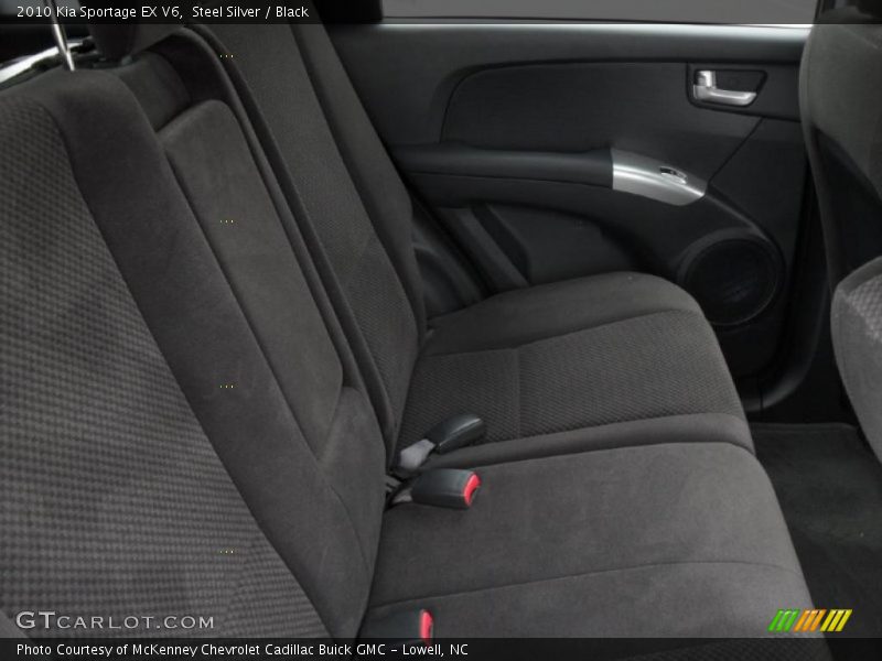 Steel Silver / Black 2010 Kia Sportage EX V6