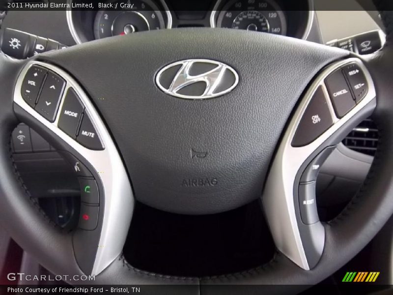  2011 Elantra Limited Steering Wheel