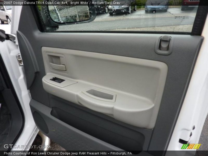 Door Panel of 2007 Dakota TRX4 Quad Cab 4x4
