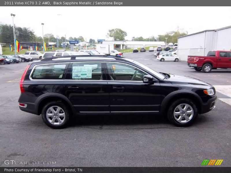 Black Sapphire Metallic / Sandstone Beige 2011 Volvo XC70 3.2 AWD