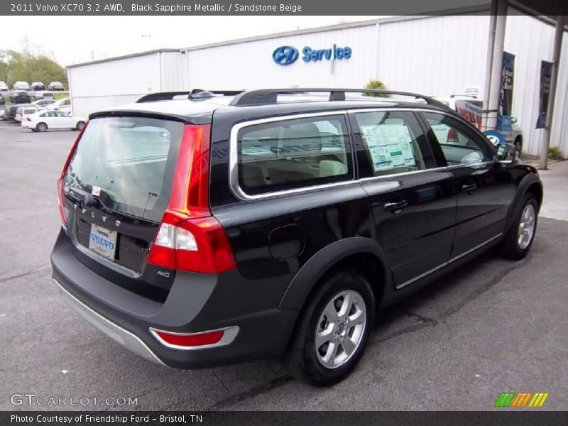 Black Sapphire Metallic / Sandstone Beige 2011 Volvo XC70 3.2 AWD