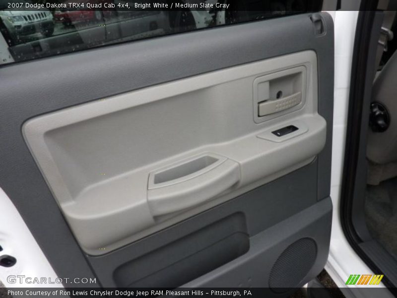 Door Panel of 2007 Dakota TRX4 Quad Cab 4x4