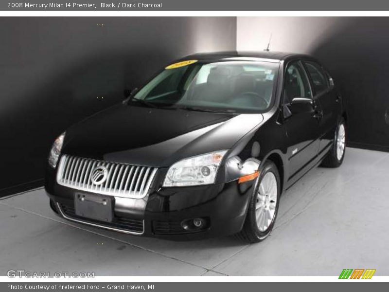 Black / Dark Charcoal 2008 Mercury Milan I4 Premier