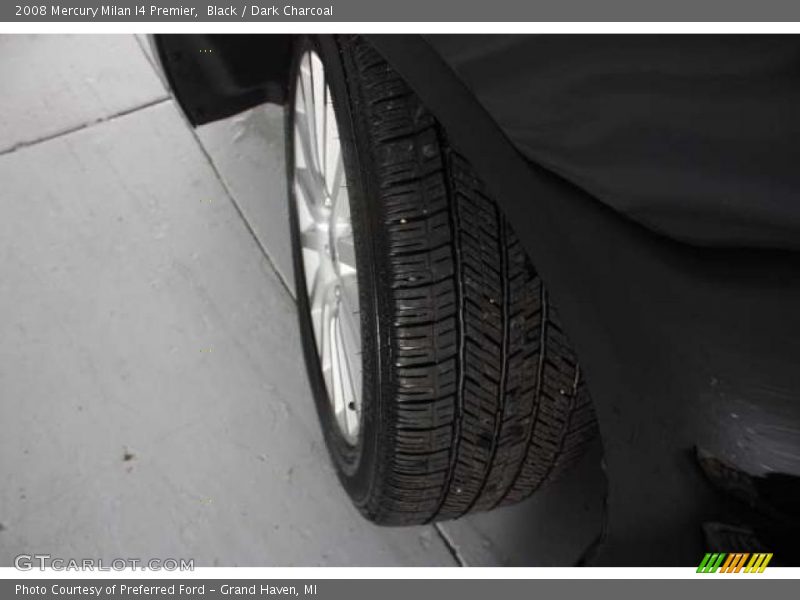 Black / Dark Charcoal 2008 Mercury Milan I4 Premier