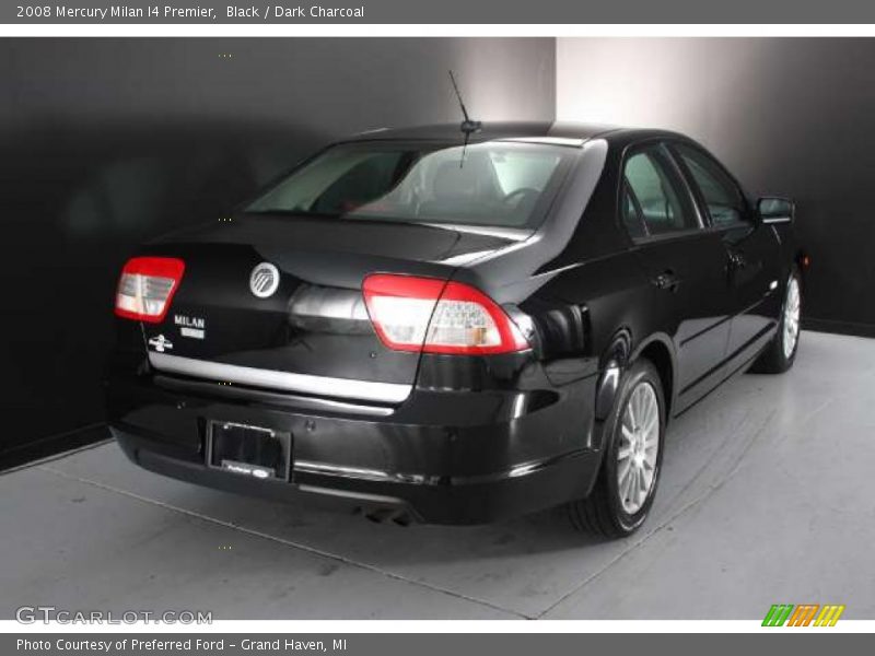 Black / Dark Charcoal 2008 Mercury Milan I4 Premier