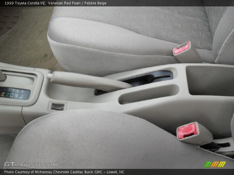Venetian Red Pearl / Pebble Beige 1999 Toyota Corolla VE