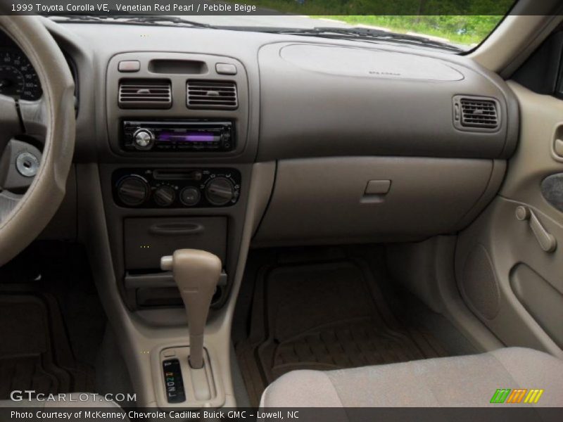 Venetian Red Pearl / Pebble Beige 1999 Toyota Corolla VE