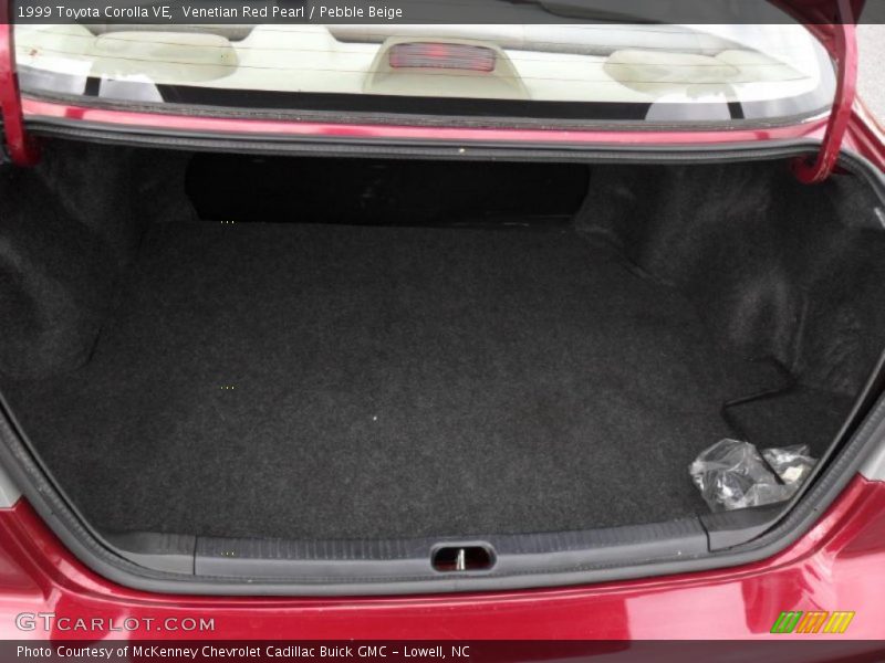 Venetian Red Pearl / Pebble Beige 1999 Toyota Corolla VE