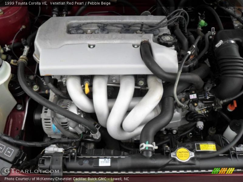  1999 Corolla VE Engine - 1.8 Liter DOHC 16-Valve 4 Cylinder