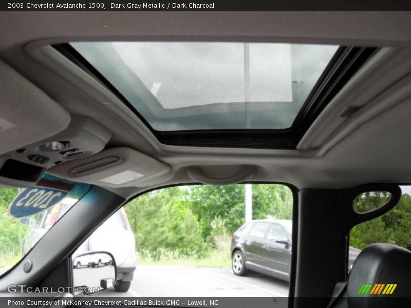 Dark Gray Metallic / Dark Charcoal 2003 Chevrolet Avalanche 1500